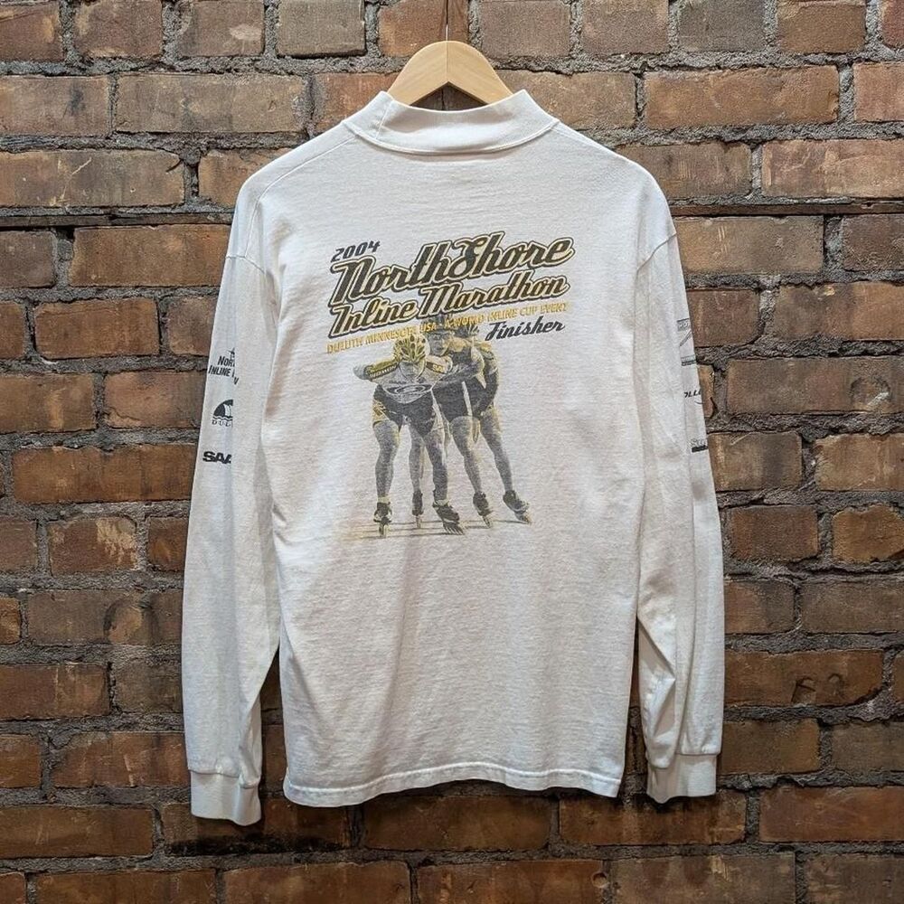 Y2K North Shore Inline Rollerblading Marathon Duluth Minnesota Tee Longsleeve Md
